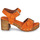 Cipők Női Klumpák JB Martin DONA Kéreg / Narancssárga