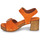 Cipők Női Klumpák JB Martin DONA Kéreg / Narancssárga