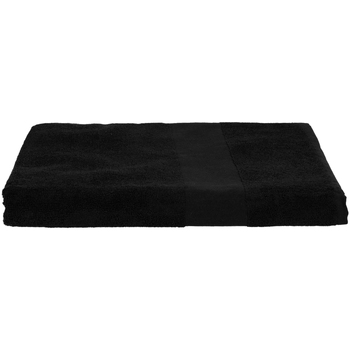 Otthon Női Törölköző és tisztálkodó kesztyű Karl Lagerfeld KL18TW01 | Beach Towel Fekete 