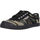 Cipők Divat edzőcipők Kawasaki Camo Canvas Shoe K202417-ES 3038 Olive Night Sokszínű