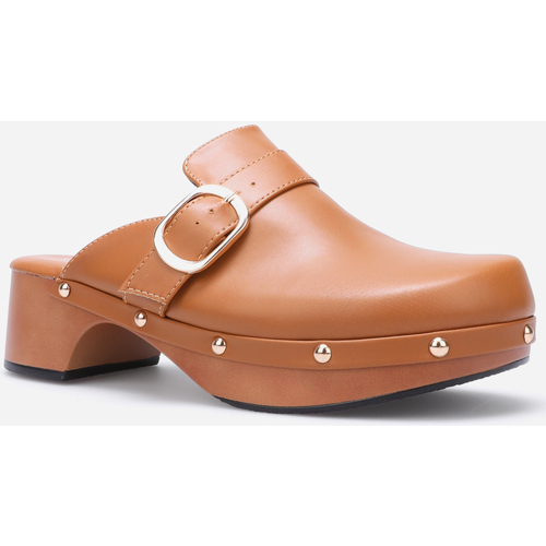 Cipők Női Lábujjközös papucsok La Modeuse 67061_P155927 Barna