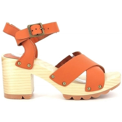 Cipők Női Szandálok / Saruk Kickers KICK WISE Narancssárga