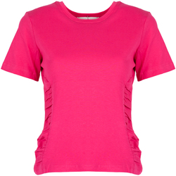 Ruhák Női Rövid ujjú pólók Silvian Heach CVP23123TS Rózsaszín