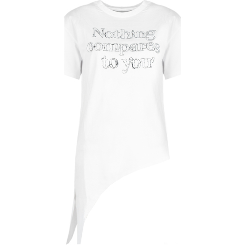 Ruhák Női Rövid ujjú pólók Silvian Heach GPP23020TS Fehér