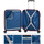 Táskák Gyerek Keményfedeles bőröndök Itaca Ural Kék