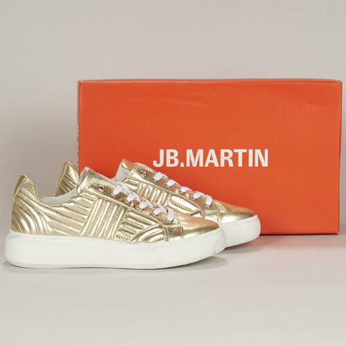 Cipők Női Rövid szárú edzőcipők JB Martin FIABLE Arany