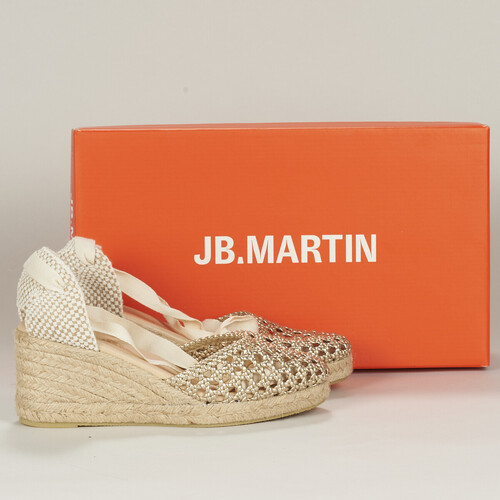 Cipők Női Gyékény talpú cipők JB Martin VISALIA Fonat / Arany