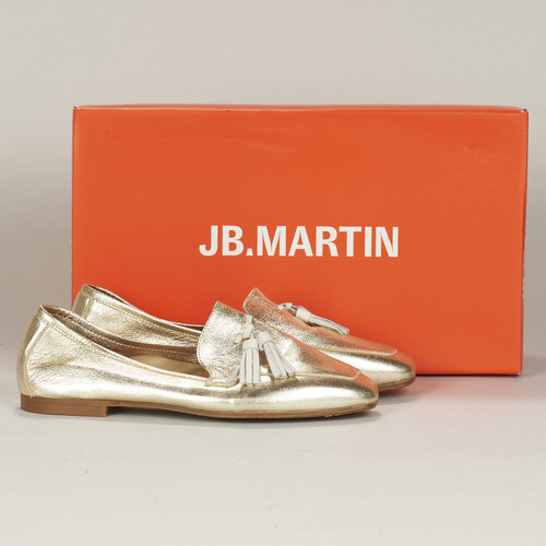 Cipők Női Mokkaszínek JB Martin VIC Nappa / Arany