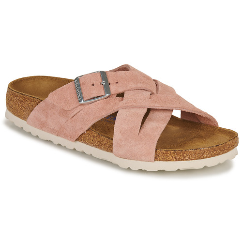 Cipők Női Papucsok Birkenstock LUGANO Rózsaszín