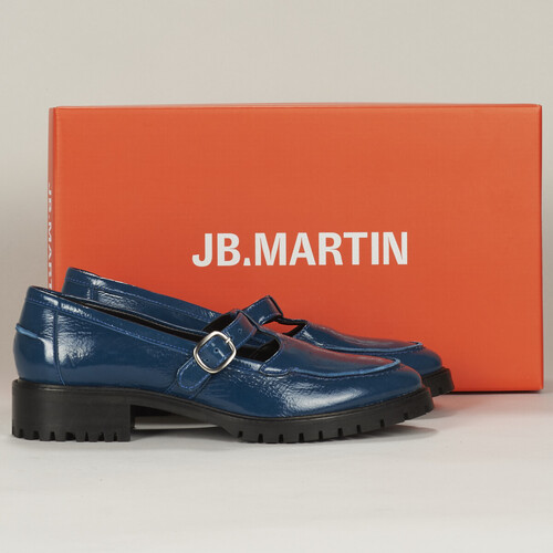 Cipők Női Oxford cipők JB Martin BIANCA Fényes / Kék / Rock