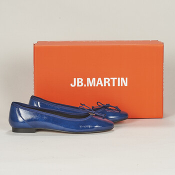 Cipők Női Balerina cipők
 JB Martin STORY Fényes / Kék / Rock