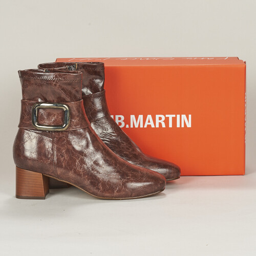 Cipők Női Bokacsizmák JB Martin ADORABLE Vászon / Vintage / St / Konyak