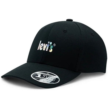 Textil kiegészítők Női Baseball sapkák Levi's LOGO FLEX FIT CAP Fekete 