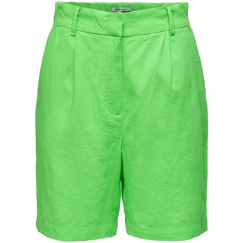 Ruhák Női Rövidnadrágok Only Caro HW Long Shorts - Summer Green Zöld
