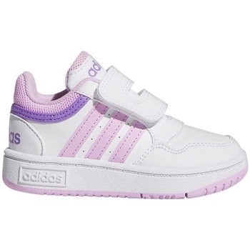Cipők Gyerek Divat edzőcipők adidas Originals Baby Hoops 3.0 CF I IF7734 Fehér