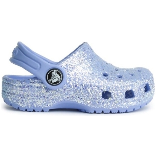 Cipők Gyerek Szandálok / Saruk Crocs Classic Glitter - Moon Jelly Kék