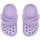 Cipők Gyerek Szandálok / Saruk Crocs Sandálias Baby Crocband - Lavender/Neon Purple Lila