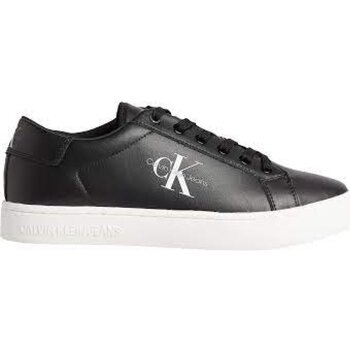 Cipők Férfi Divat edzőcipők Calvin Klein Jeans YM0YM00491 Fekete 