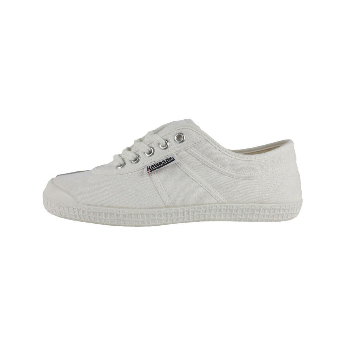 Cipők Divat edzőcipők Kawasaki Legend Canvas Shoe K23L-ES 01 White Fehér