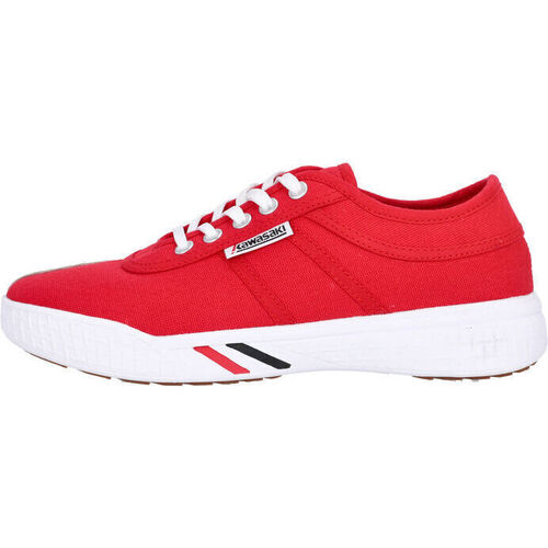 Cipők Divat edzőcipők Kawasaki Leap Canvas Shoe  4012 Fiery Red Piros