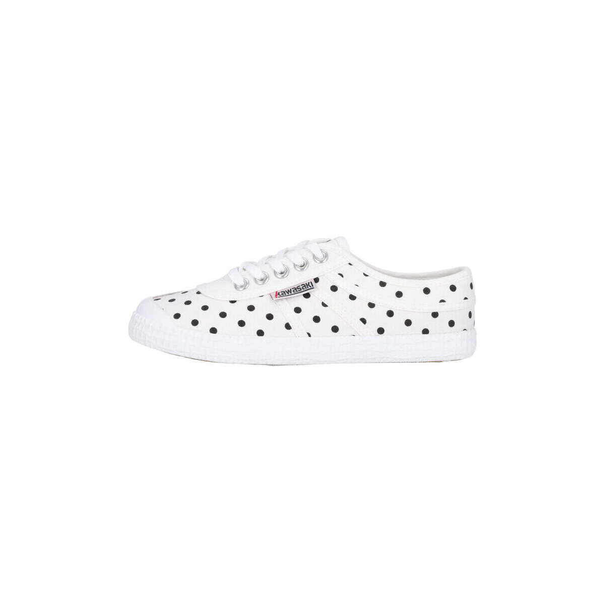 Cipők Divat edzőcipők Kawasaki Polka Canvas Shoe  1024 Marshmallow Fehér