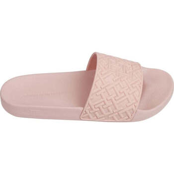 Cipők Női Lábujjközös papucsok Tommy Hilfiger  Rózsaszín