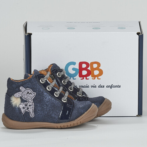 Cipők Lány Magas szárú edzőcipők GBB  Kék
