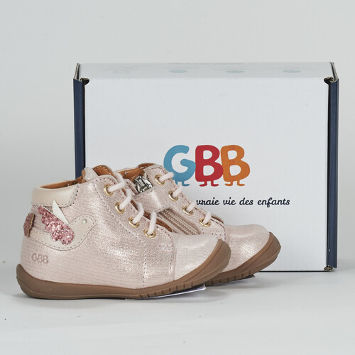 Cipők Lány Magas szárú edzőcipők GBB  Rózsaszín