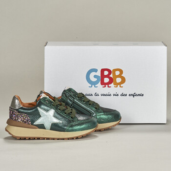 Cipők Lány Rövid szárú edzőcipők GBB  Zöld