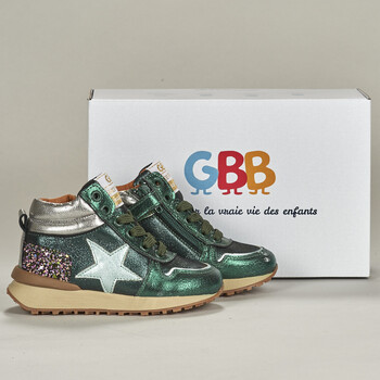 Cipők Lány Magas szárú edzőcipők GBB ROGELLE Zöld