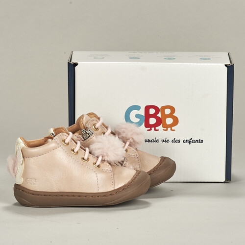 Cipők Lány Magas szárú edzőcipők GBB  Rózsaszín