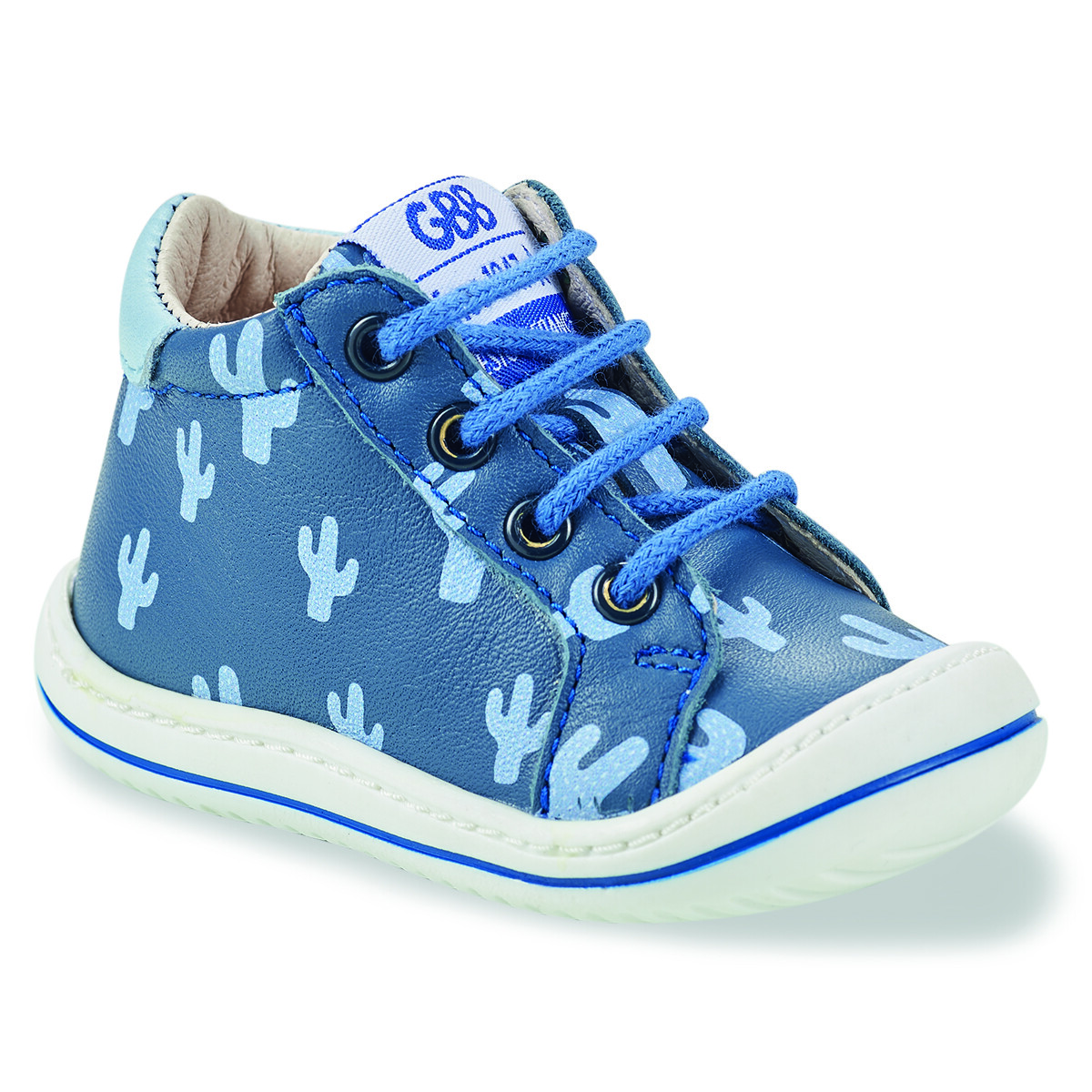Cipők Gyerek Magas szárú edzőcipők GBB FLEXOO BABY Kék