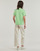 Ruhák Női Rövid ujjú pólók Lacoste TF2594 Zöld / Fehér