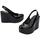 Cipők Női Oxford cipők Melissa Groovy Wedge - Black Fekete 