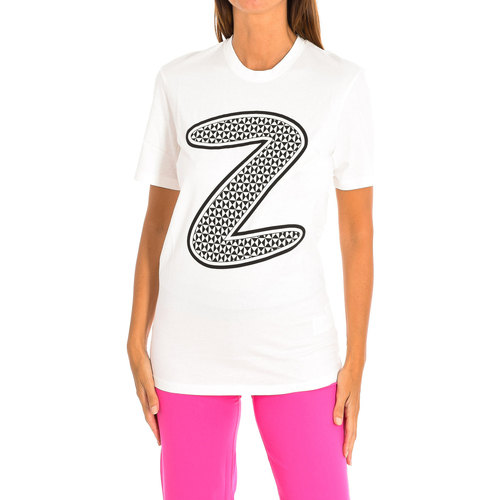 Ruhák Női Rövid ujjú pólók Zumba Z2T00164-BLANCO Sokszínű