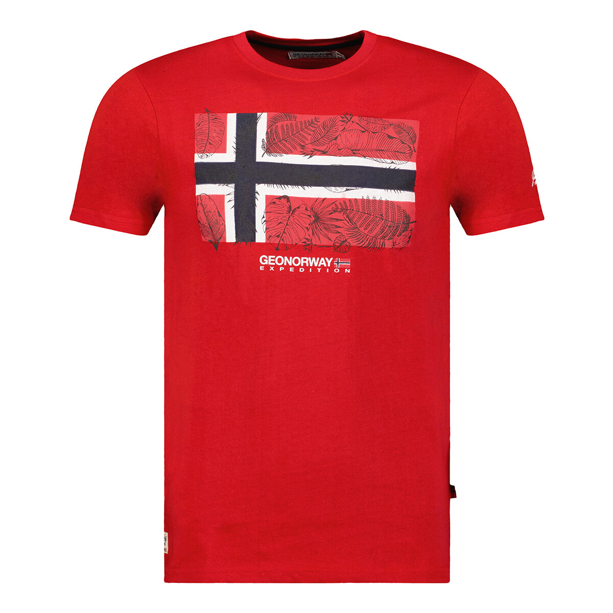 Ruhák Férfi Rövid ujjú pólók Geo Norway SW1239HGNO-RED Piros