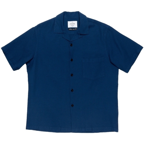 Ruhák Férfi Hosszú ujjú ingek Portuguese Flannel Cruly Shirt Kék