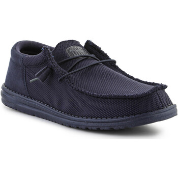 Cipők Férfi Divat edzőcipők Hey Dude Wally Funk Mono Navy 40011-410 Kék