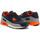 Cipők Férfi Divat edzőcipők Shone 005-001 Navy/Orange Kék