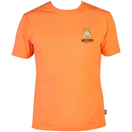 Ruhák Férfi Rövid ujjú pólók Moschino A0784-4410M A0035 Orange Narancssárga
