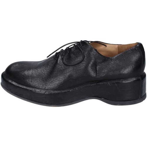 Cipők Női Oxford cipők & Bokacipők Moma BC832 1AS415-SA Fekete 
