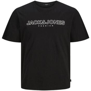 Ruhák Férfi Rövid ujjú pólók Jack & Jones  Fekete 