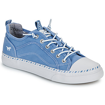 Cipők Női Rövid szárú edzőcipők Mustang 1376308 Kék
