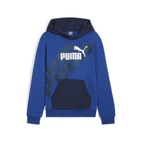 Ruhák Fiú Pulóverek Puma PUMA POWER GRAPHIC HOODIE TR B Kék