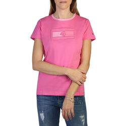 Ruhák Női Rövid ujjú pólók Tommy Hilfiger th10064-016 pink Rózsaszín