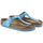 Cipők Női Lábujjközös papucsok Birkenstock - gizeh Kék