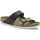 Cipők Női Lábujjközös papucsok Birkenstock - arizona Fekete 