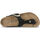 Cipők Női Lábujjközös papucsok Birkenstock gizeh 1024107 black Fekete 