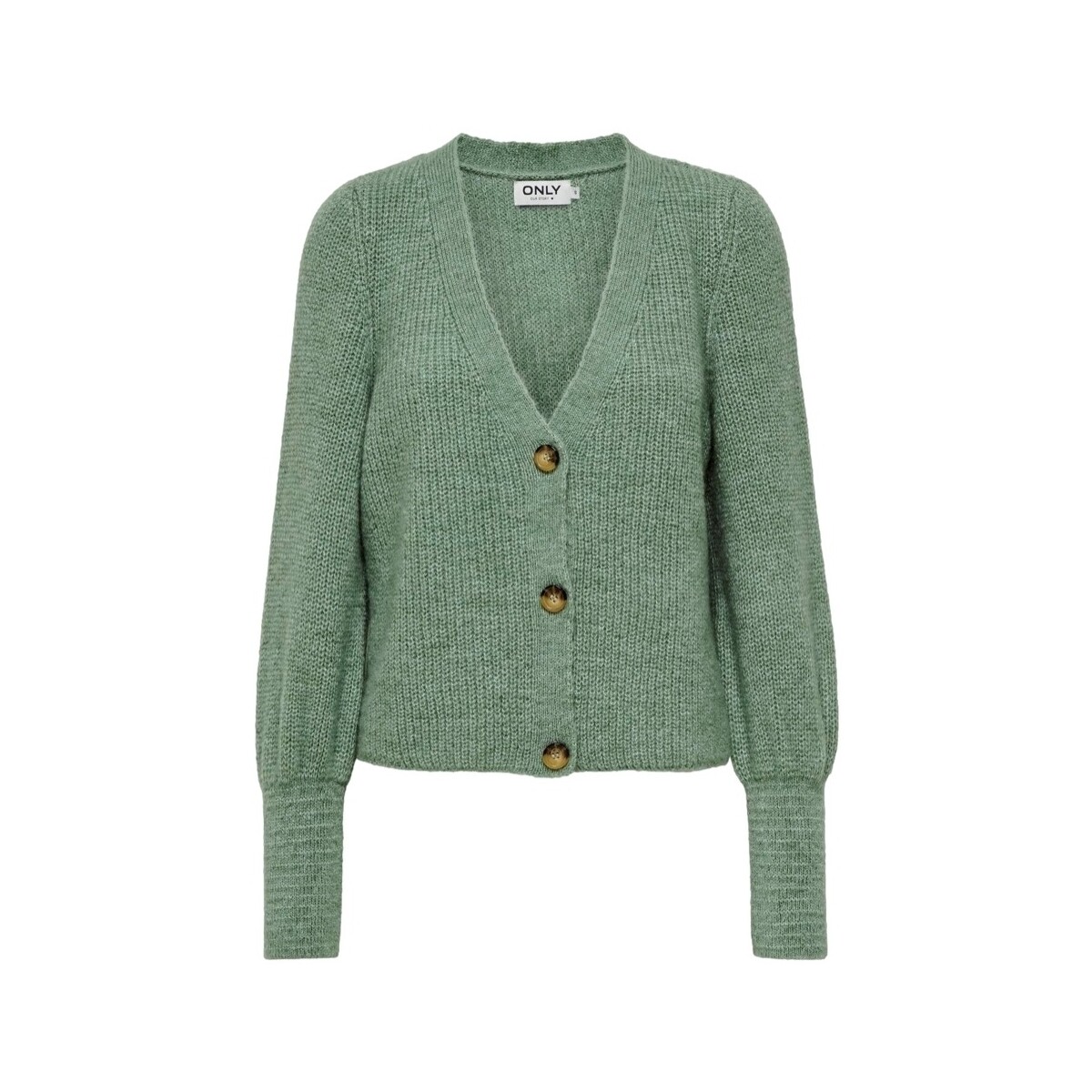 Ruhák Női Kabátok Only Noos Clare Cardigan L/S - Granite Green Zöld