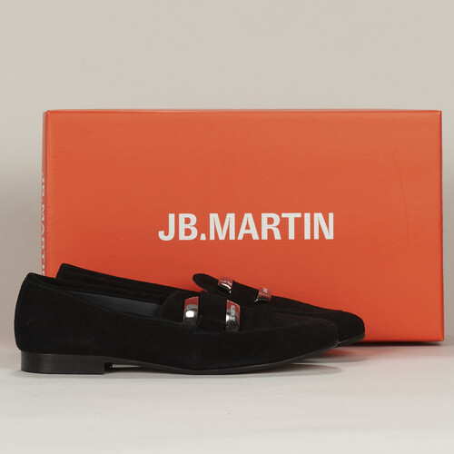 Cipők Női Mokkaszínek JB Martin FRANCHE BCBG Fekete 